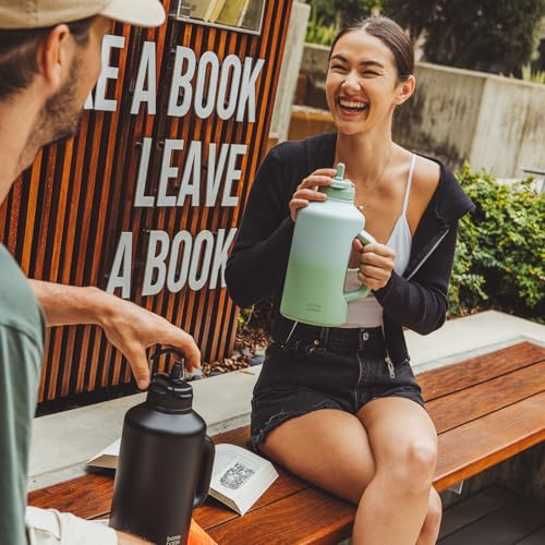 Insulated Water Bottle 64 oz Dual