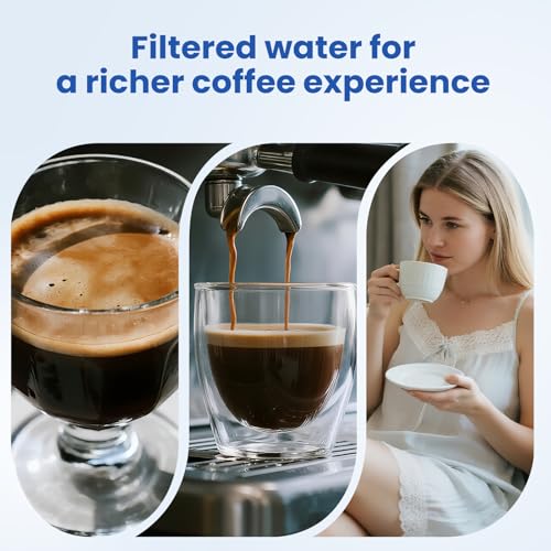 Coffee Machine Filter Compatible with Philips AquaClean Water filter 3200 Espresso Machine Filter for Fully Automatic Coffee Machines Dedicated Anti (4 Count)