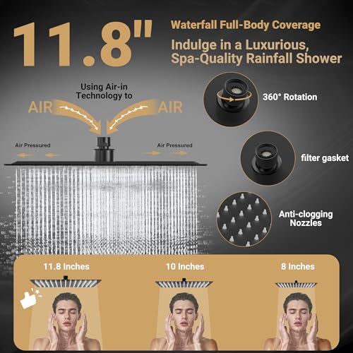 Filtered Shower Head with Handheld