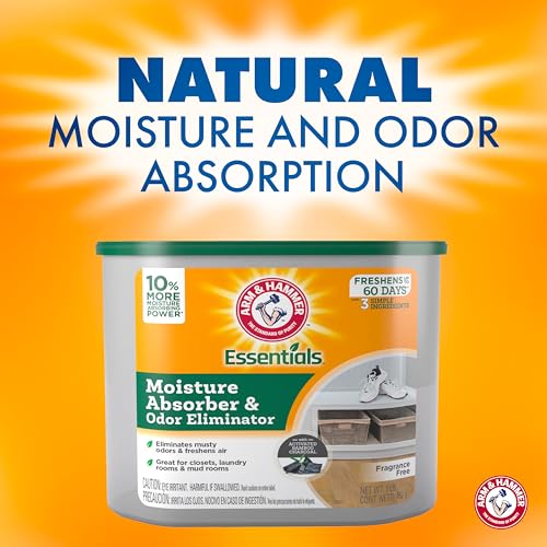 Essentials Disposable Moisture Absorber and Odor Eliminator Tub (48 Ounce)