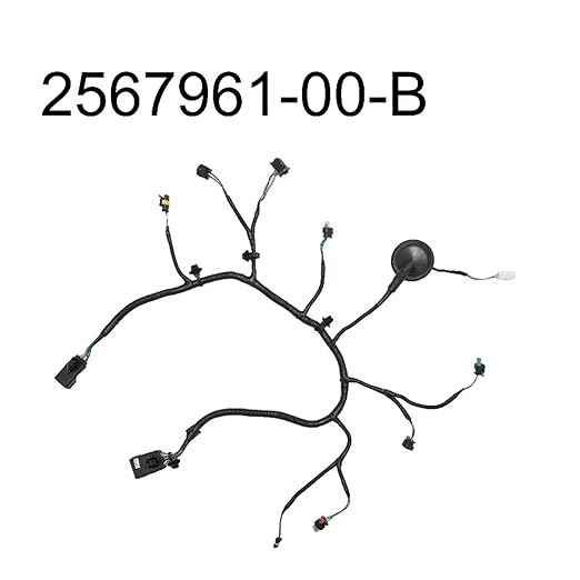 Compatible with Tesla Model Y Front Gantry Wiring Harness Water Tank Frame Fog Lamp Wiring Harness Acc 2567961-00-B