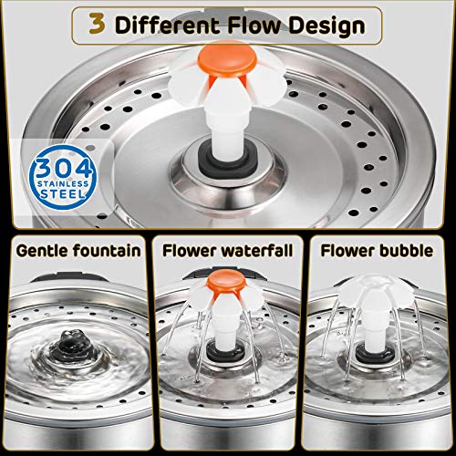 Cat Water Fountain Stainless Steel