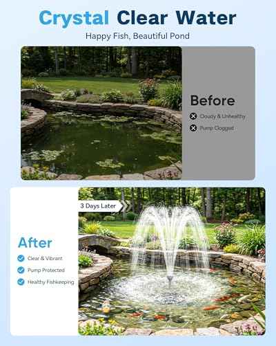 Solar Pond Filter & Pump Kit