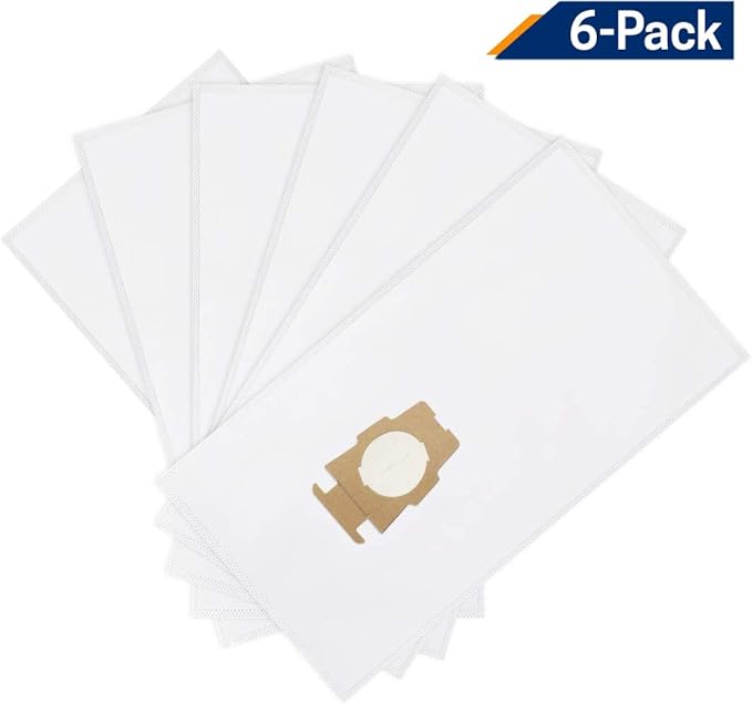 Kirby Vacuum Bundle – 6 HEPA Filter Bags (204814) + 6 OEM Belts (301291G) for F-Style & Twist-Style Upright Models - AquaVibe