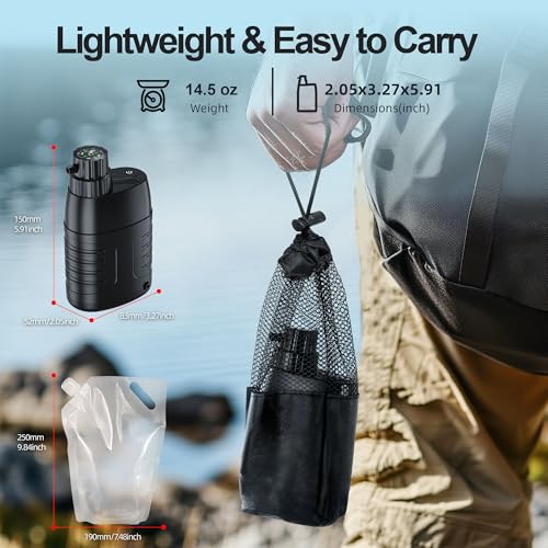 Electric Portable Water Purifier Survival