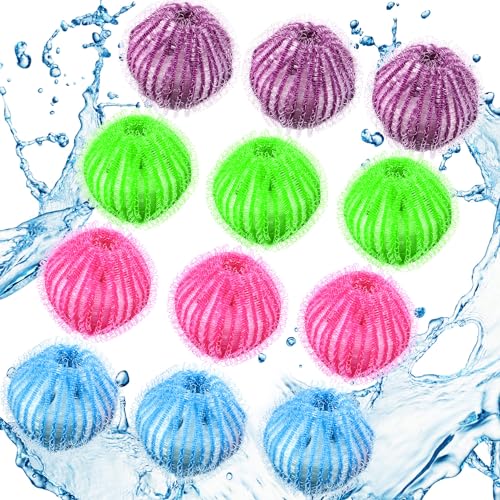 12 Pieces Pet Hair Remover for Laundry
