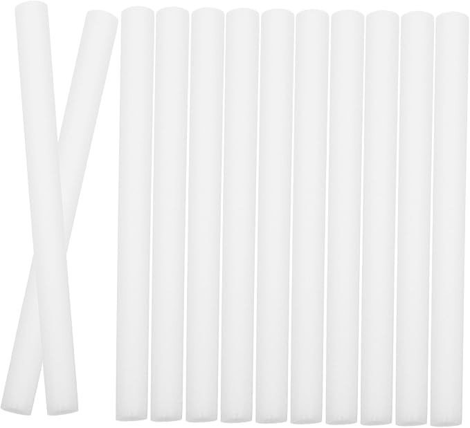 200pcs Essential Oil Diffuser Sticks High Absorption Replacement Humidifier Filters for Desk Diffusers and Car Fragrance Systems - AquaVibe