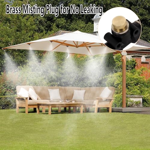 Brass Misting Nozzle Plug 12pc Heavy Duty 10 (12 Count)
