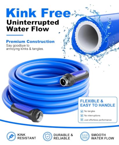 Garden Water Hose 25 ft x 5 (25 Foot)