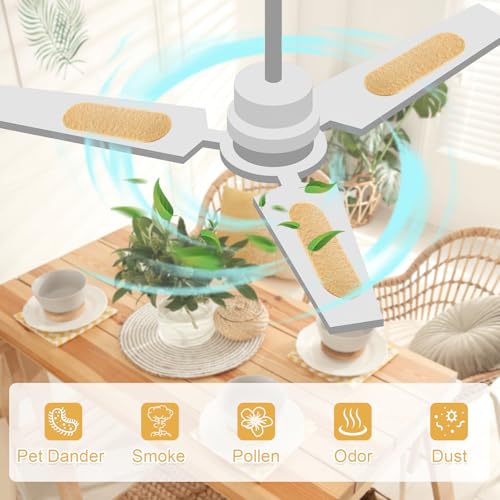 10 Pack Ceiling Fan Filters for Blades (10 Count)