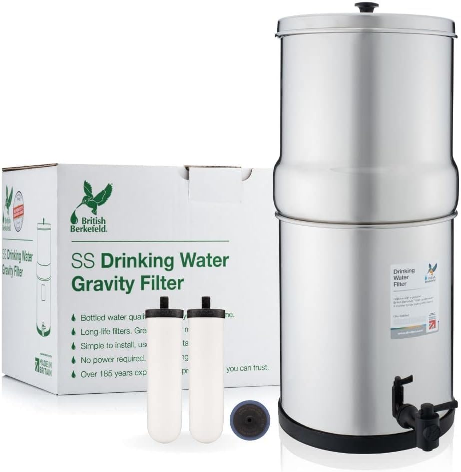 British Berkefeld Doulton 3.17 Gallon W9361137 Countertop Gravity
