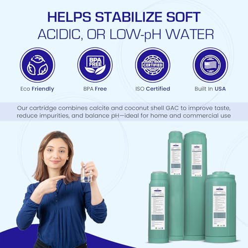 Calcite & Coconut Shell GAC Water Filter Cartridge