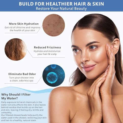 4 Pack Replacement Shower Filter Cartridge (4 Count)