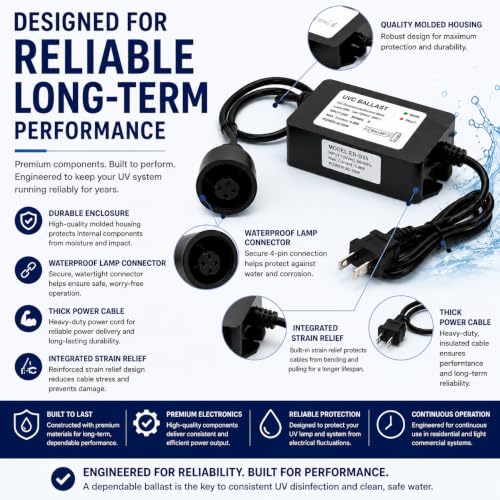 55W UV Replacement Ballast