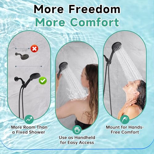 High Pressure Shower Head with Handheld