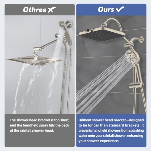 cUPC Certified Upgraded 13'' Shower Head Combo