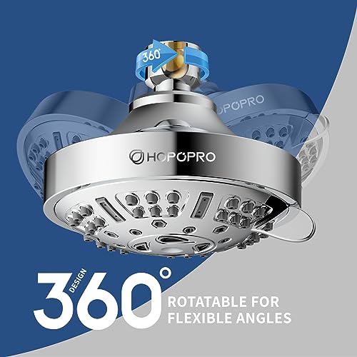 Upgraded 9 Settings High Pressure Shower Head