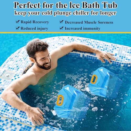 12 Pack 1.3 Gallon Collapsible Water Bags