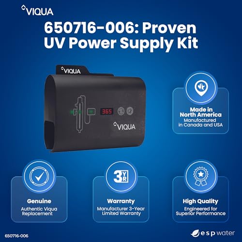 UVMAX 650716 006 UV Controller Replacement Power Supply Kit