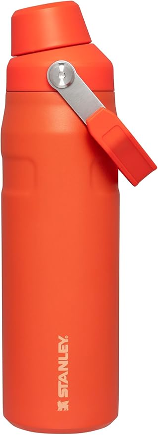 Stanley IceFlow Fast Flow Water Bottle | Angled Spout Lid | Lightweight & Leakproof for Travel & Sports | Insulated Stainless Steel | BPA-Free