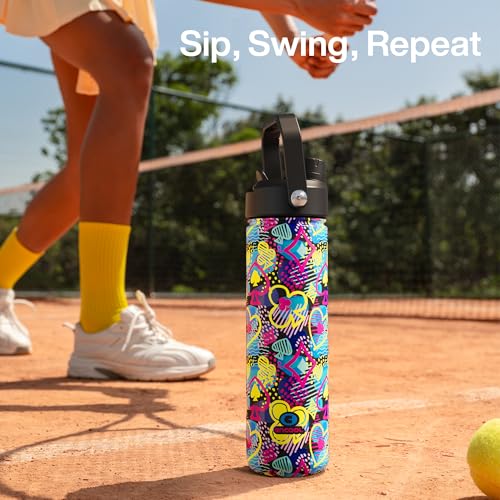 Insulated Water Bottle with Straw Stainless Steel Water Bottle