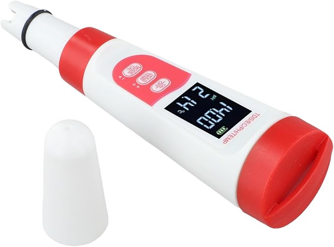 4 in 1 Digital Water Quality Tester Automatic Calibration IP67 Waterproof pH Meter for Precision-Testing