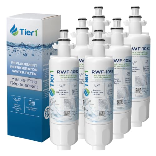 RWF1052 Replacement for LG LT700P Water Filter (6 Count)