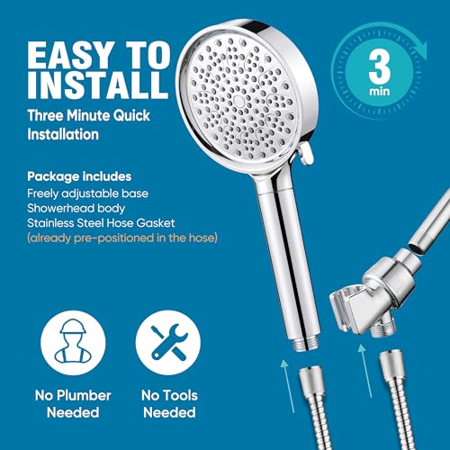 Filtered Shower Head with Handheld