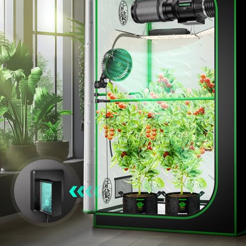 AeroWave E6 Gen2 Grow Tent Oscillating Clip Fan (2 Count)