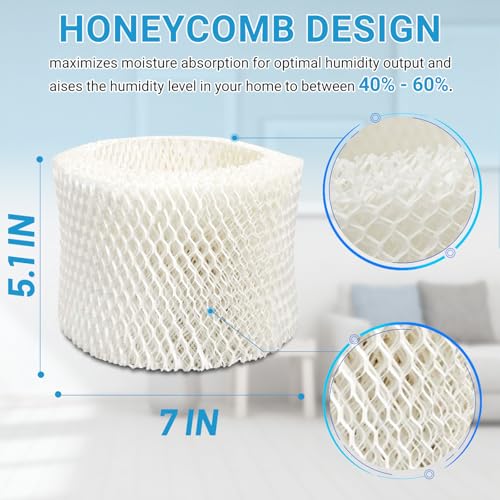 6 HAC 504 Humidifier Filters A Replacement for Honeywell Humidifier