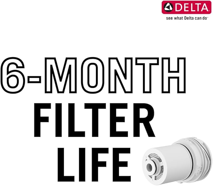Delta Faucet Clarifi Replacement Shower Filter Cartridge, 7RC100
