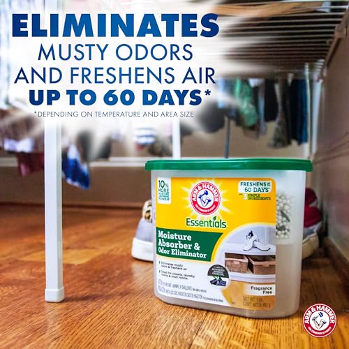 Essentials Disposable Moisture Absorber and Odor Eliminator Tub (48 Ounce)