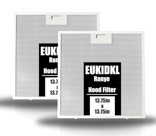 WB02X27207 Range Hood Grease Filters Compatible with GE Extractor Hood JVX5300BJ1TS JVX5300DJ1BB Replace 4463981 AP6039217 PS11771771 EAP11771771 Efficient Kitchen Air Quality Solutions (2 Count)