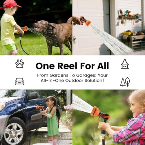 Retractable Garden Hose Reel 5