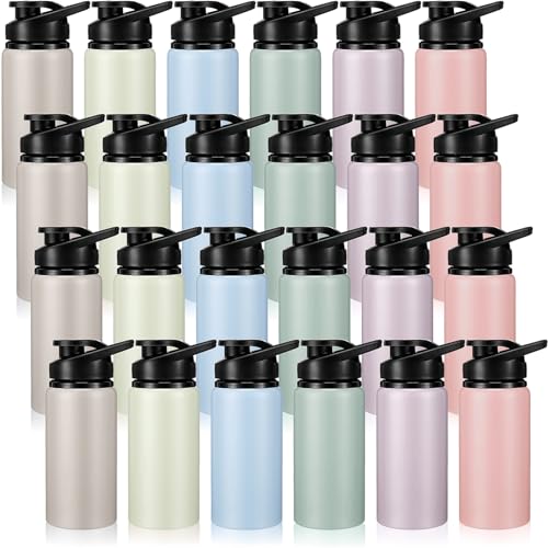 Aluminum Water Bottle Bulk (24 Count)