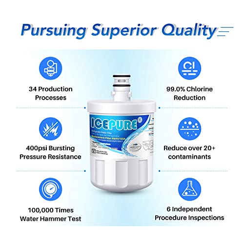 5231JA2002A Refrigerator Water Filter (4 Count)