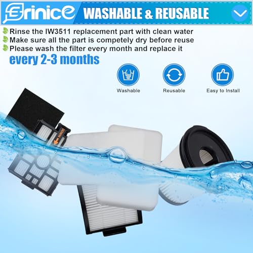IW3511 IW3120 Filters Replacement Parts for Shark Detect Pro Auto (13 Count)