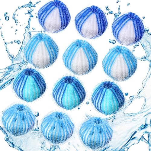 12 Pieces Pet Hair Remover for Laundry (12 Count)