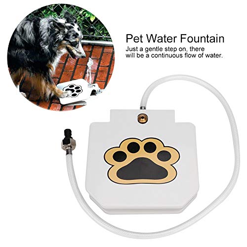 Dog Water Fountain Step On Toy