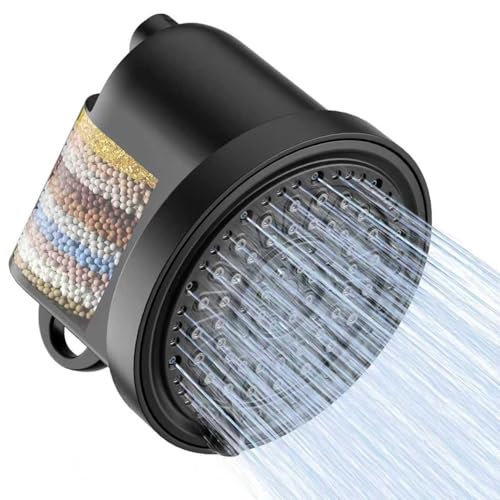 Filtered Shower Head with 30 Stage Water Softener Filter