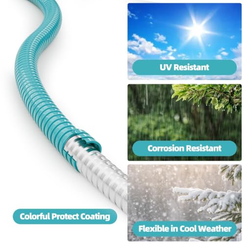 25ft 304 Stainless Steel Metal Hose
