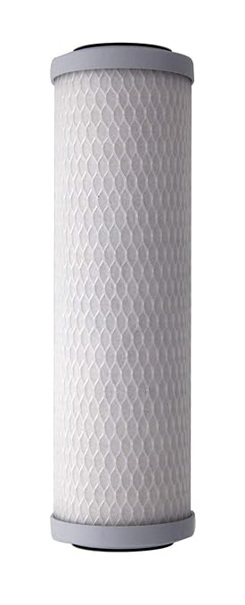 Pentair Pentek CB1-10 Carbon Water Filter, 10-Inch, Under Sink Carbon Block Replacement Filter Cartrdige, 10