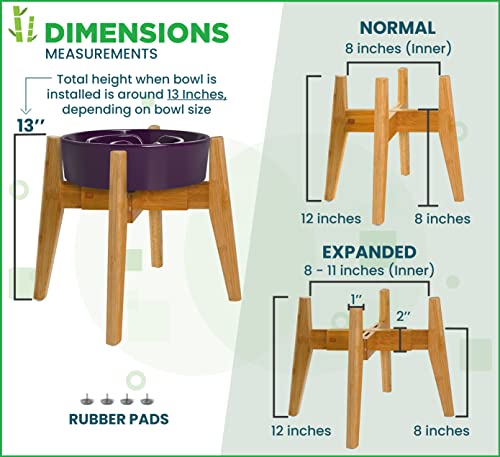 Dog Bowl Stand for Mid