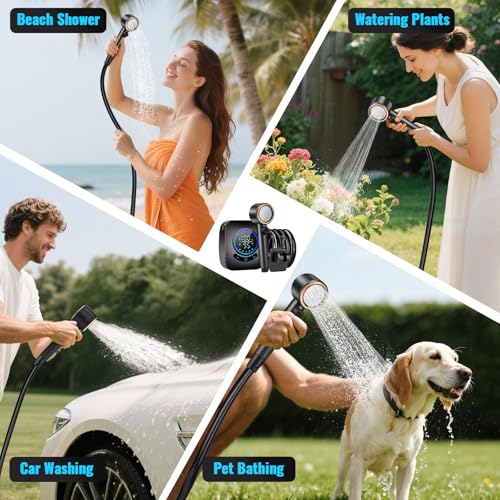 Upgraded Portable Shower with Heater