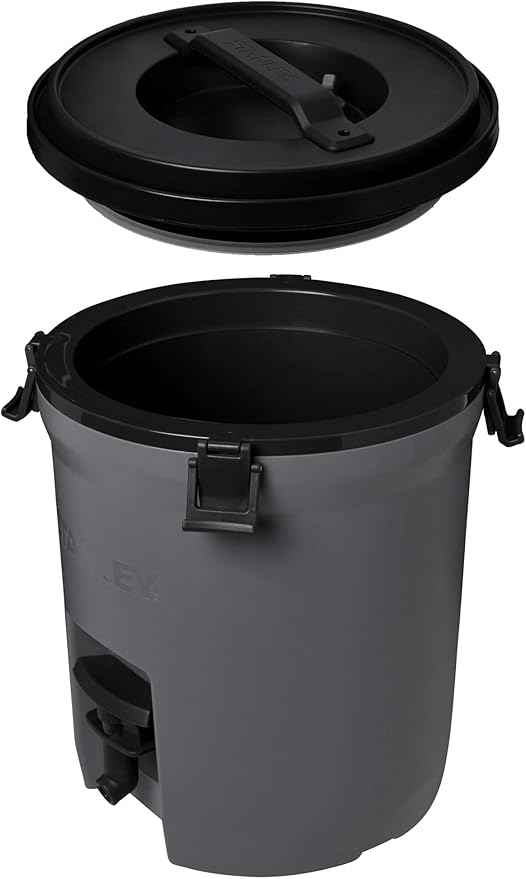 Stanley Adventure Fast Flow Water Jug 2 Gallon | Leakproof Ice Water Dispenser | Insulated Beverage Cooler | Easy Pour Spigot and Latched Foam Lid | BPA-Free