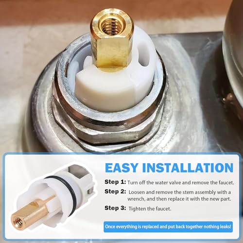 RP25513 Faucet Stem Assembly Kit Compatible with Delta 2