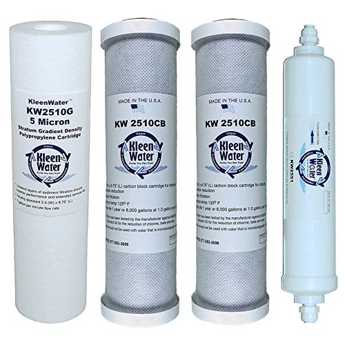 4 Cartridge Set Compatible Replacement for APEC model ROES