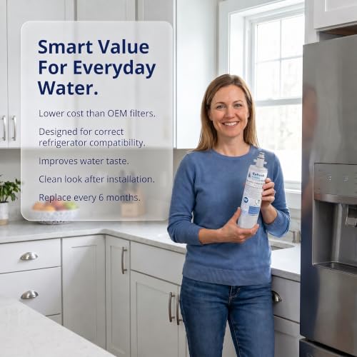 Refresh Refrigerator Water Filter Replacement for LG LT700P (2 Count)