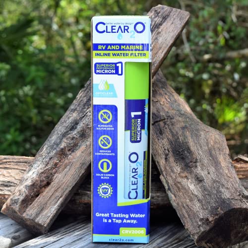 RV AND MARINE INLINE WATER FILTER