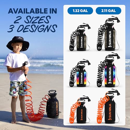 Portable Shower with 7 Mode Shower Head